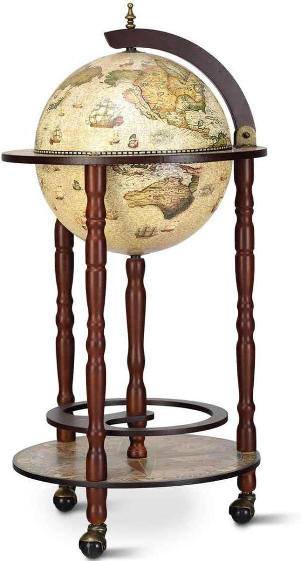 Bar en forme de globe original vintage | Idées cadeaux insolites