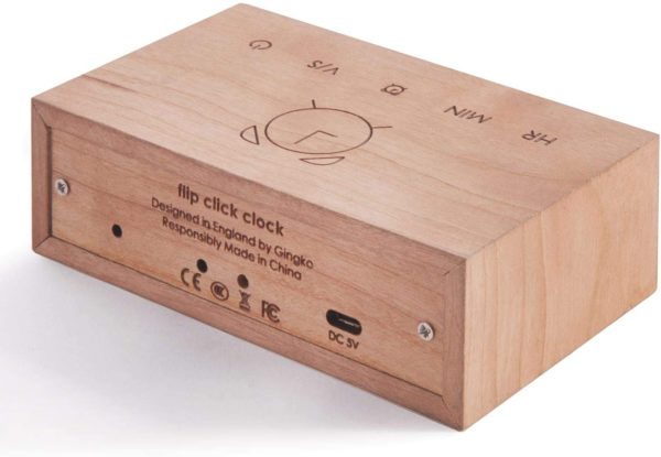 Horloge en bois originale gravée au laser | Idées cadeaux insolites