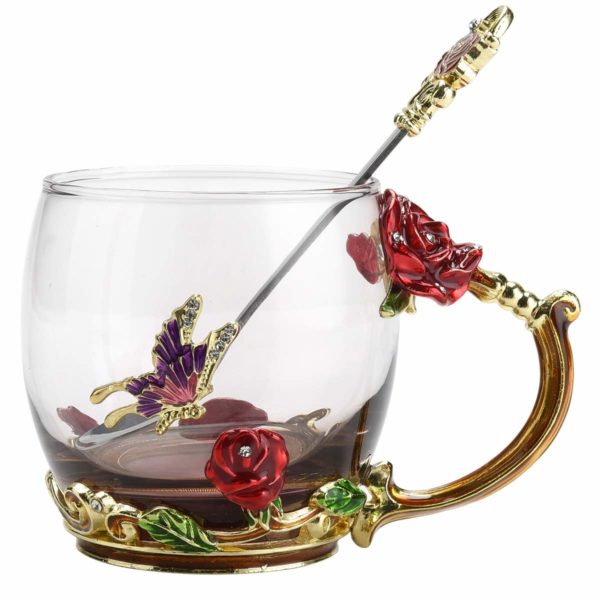 Tasse à thé ou café insolite en verre | Idées cadeaux insolites pour les femmes