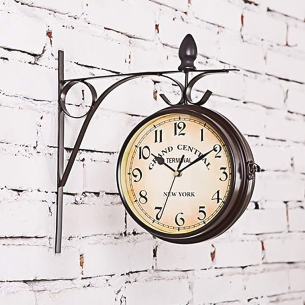 Horloge de gare style rétro vintage | Idées cadeaux insolites