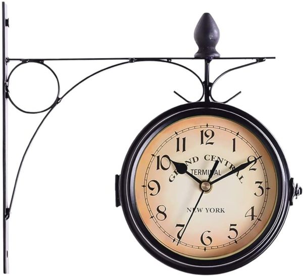 Horloge de gare style rétro vintage | Idées cadeaux insolites