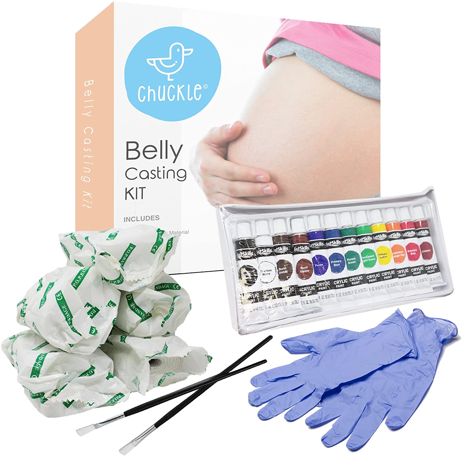 Belly Casting ou moulage du ventre pour femme enceinte