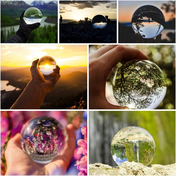 Boule de cristal pour photographie | Idées cadeaux insolites