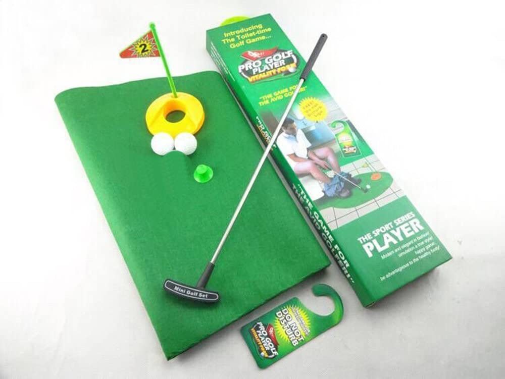 Mini-golf pour Toilettes : Gadget Insolite et Cadeau Original
