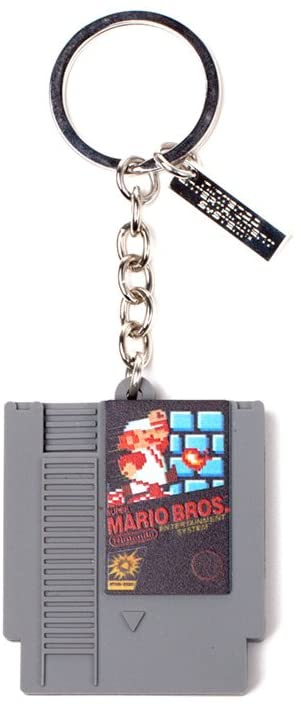 Porte-clés cartouche de jeu vidéo Nintendo | Idées cadeaux insolites gamers