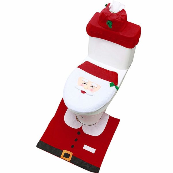 Décoration de Noël pour vos toilettes | Idées déco cadeaux insolites