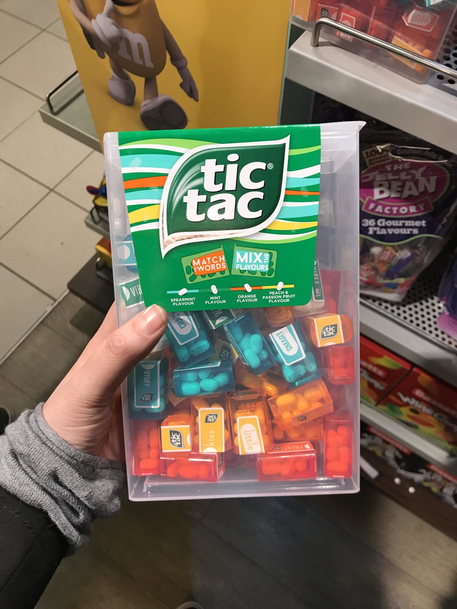 Immense Tic Tac Contenant 60 Mini Boîtes 1651