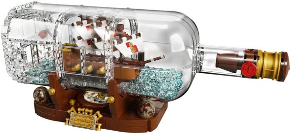 LEGO Bateau dans une bouteille | Idées cadeaux insolites