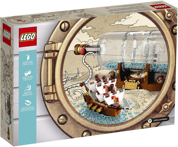 LEGO Bateau dans une bouteille | Idées cadeaux insolites