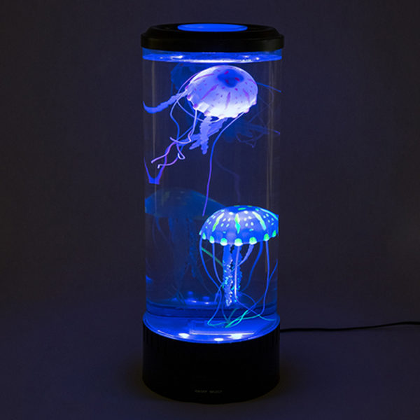 Lampe aquarium méduse | Idées cadeaux deco insolites