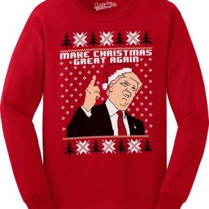 "Make Christmas Great Again" Pull Noël Trump | Idées cadeaux insolites Noël