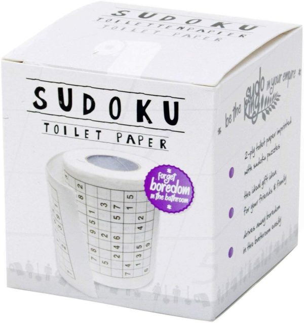 Papier Toilette Sudoku | Idées cadeaux insolites