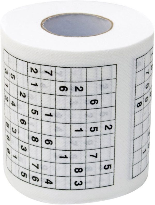 Papier Toilette Sudoku | Idées cadeaux insolites