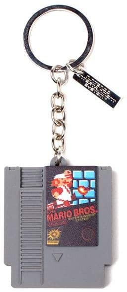 Porte-clés cartouche Nintendo Mario Bros | Idées cadeaux insolites