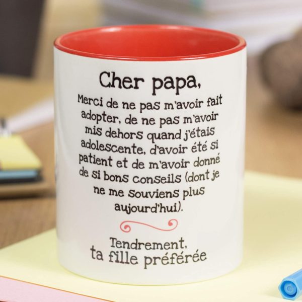Tasse Mug amusante pour le meilleur des papas | Idées cadeaux insolites