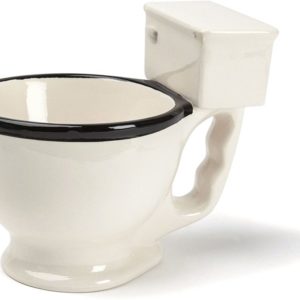 Buvez dans une tasse en forme de toilettes | Idées cadeaux insolites
