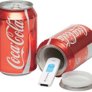 Canette cachette secrète Coca-Cola | Idées cadeaux insolites