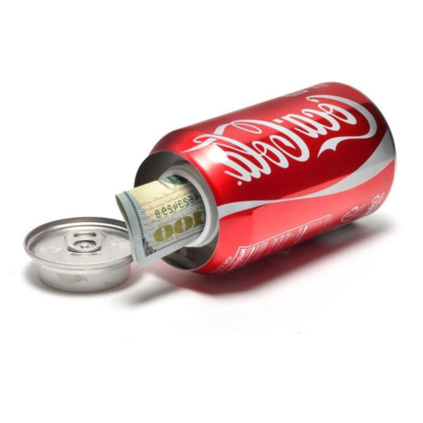 Canette cachette secrète Coca-Cola | Idées cadeaux insolites