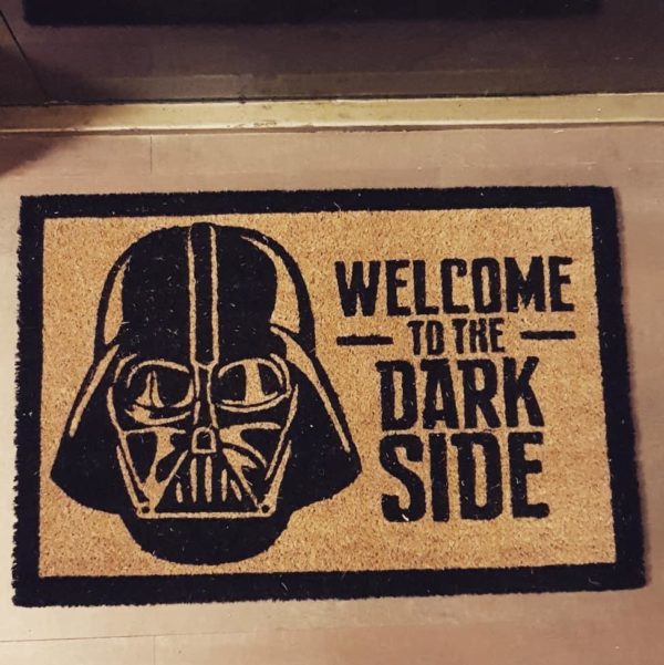 Paillasson original Star Wars "Welcome to the dark side" | Idées cadeaux insolites