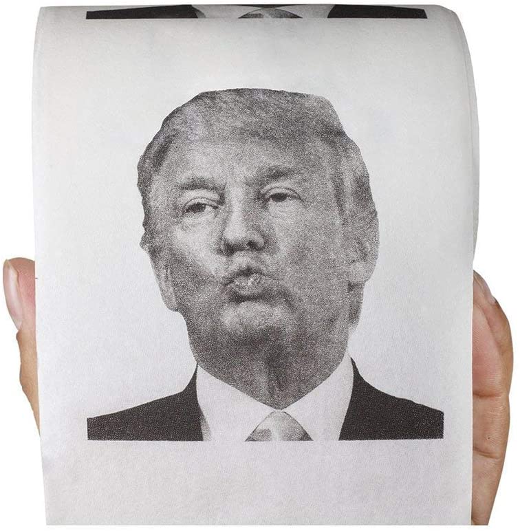 Papier toilettes à l’effigie de Donald Trump | Idées cadeaux insolites