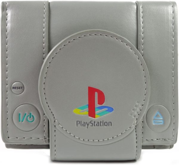 Portefeuille console de jeux vidéo SONY Playstation 1 (PS1) | Idées cadeaux insolites