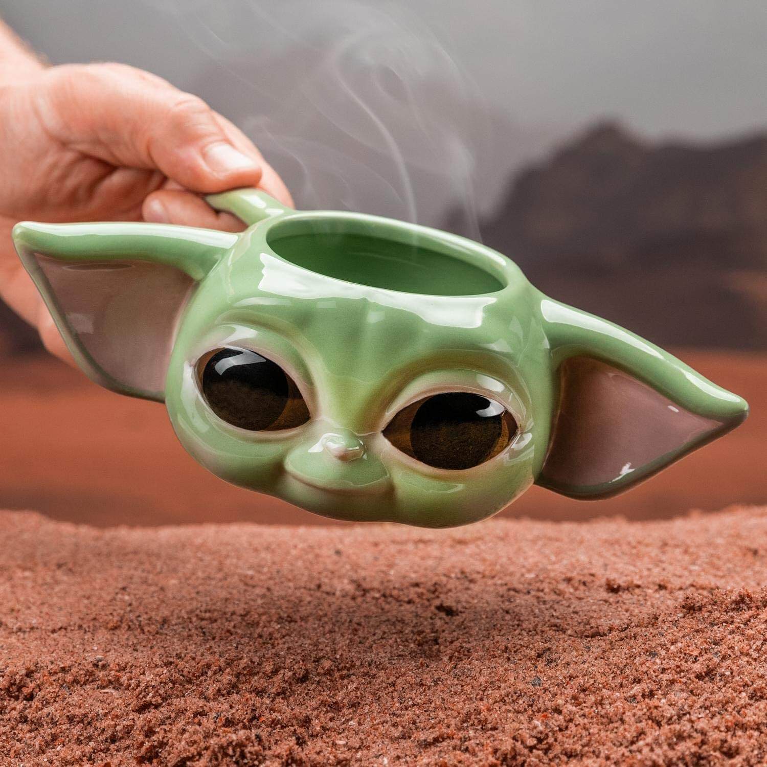 Mug original Baby Yoda de The Mandalorian (Star Wars) | Idées cadeaux originales insolites